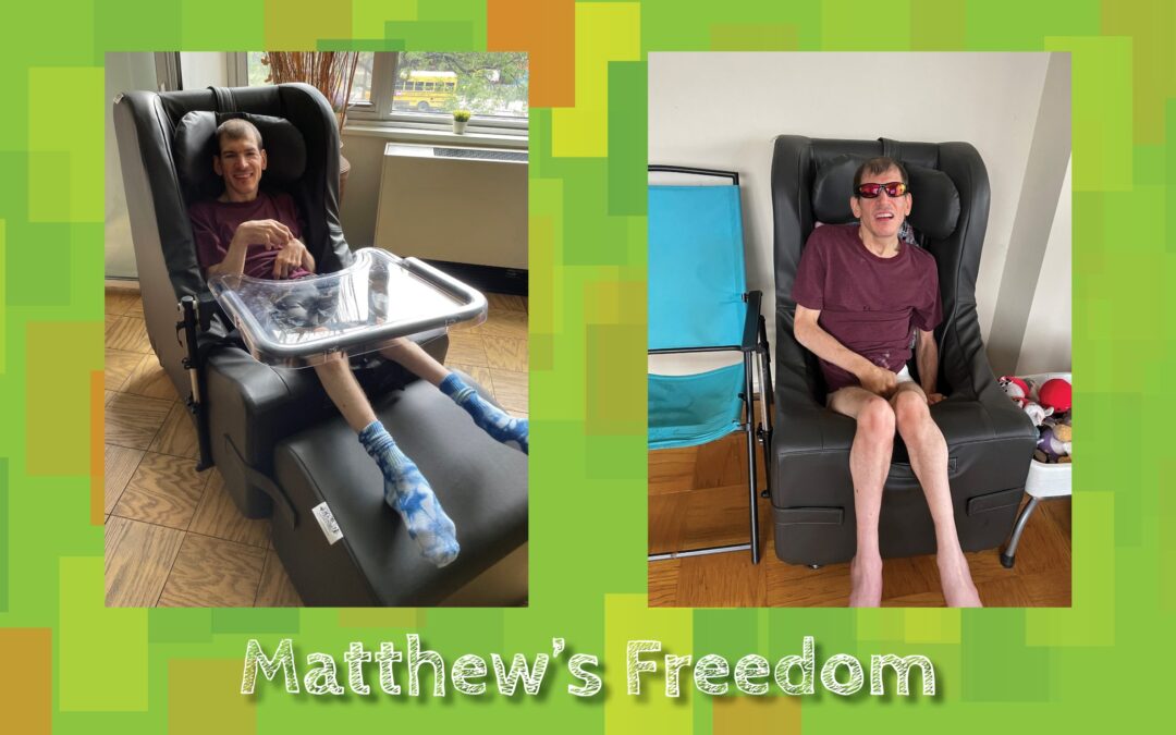 Matthew’s Chill-Out Chair is a Safe Haven